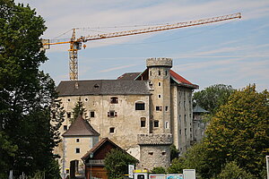 Burg Plankenstein, ANlage des 13. Jh., im 15. und 16. Jh. sukzessive ausgebaut